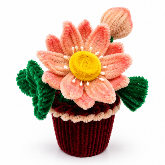 Spiral Daisy charm